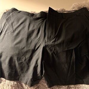 Callaway Men's Charcoal Flat Front Shorts